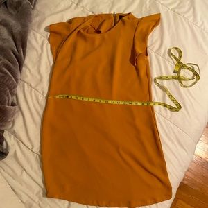 Adrienne vittadini Mustard Color dress